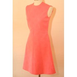 Pink 70'er kjole-XS